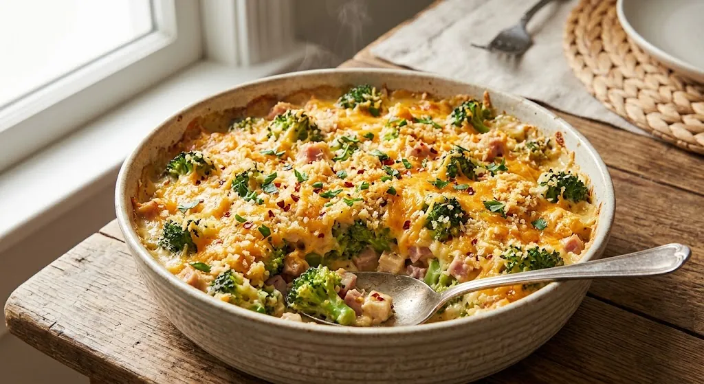 Broccoli Cheddar Casserole
